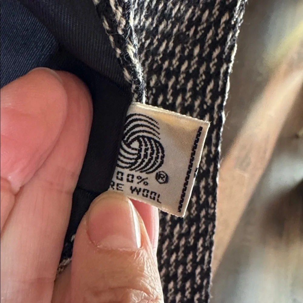 Dior 100% wool vintage textured Blazer